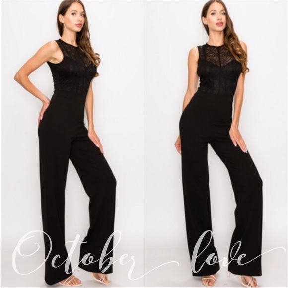 GORGEOUS Lace Jumpsuit - Picture 2 of 3